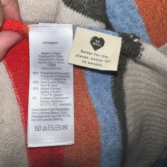 Madewell Striped Oversized Sweater - Picture 5 of 6